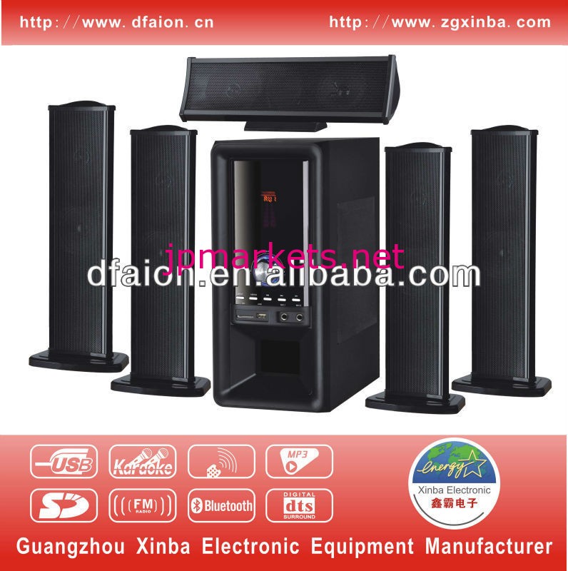 中国5.1s-519251チャンネルのホームシアタースピーカーシステム問屋・仕入れ・卸・卸売り