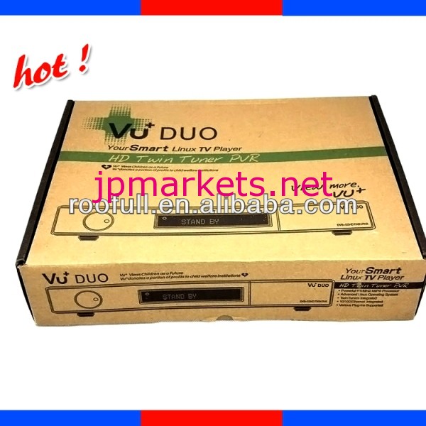 Vuプラスデュオ1080pサテライトレシーバ付きvuデュオdvb-s2ツインチューナー問屋・仕入れ・卸・卸売り
