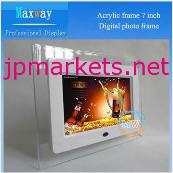 タッチスクリーンで音楽MP3を映像7インチのフォトフレーム問屋・仕入れ・卸・卸売り