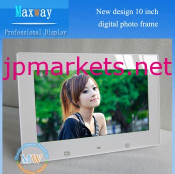 バッテリー中国熱い販売の液晶10インチデジタル写真フレームで行われた問屋・仕入れ・卸・卸売り