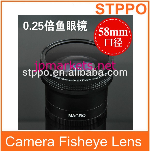 Stppo55ミリメートル55ミリメートル0.25xの魚眼レンズ魚眼レンズ付きデジタルカメラ用のマクロ問屋・仕入れ・卸・卸売り