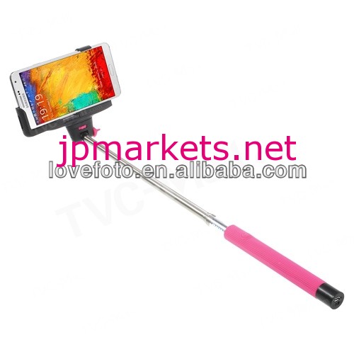 スマートフォン、 伸縮ハンドヘルドブルートゥースiphone用一脚/アンドロイド問屋・仕入れ・卸・卸売り