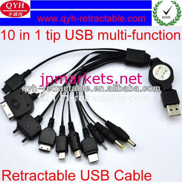 中国のoem工場販売101で先端にusb2.0リトラクタブルマイクロ用ケーブル携帯充電、 データのダウンロード問屋・仕入れ・卸・卸売り