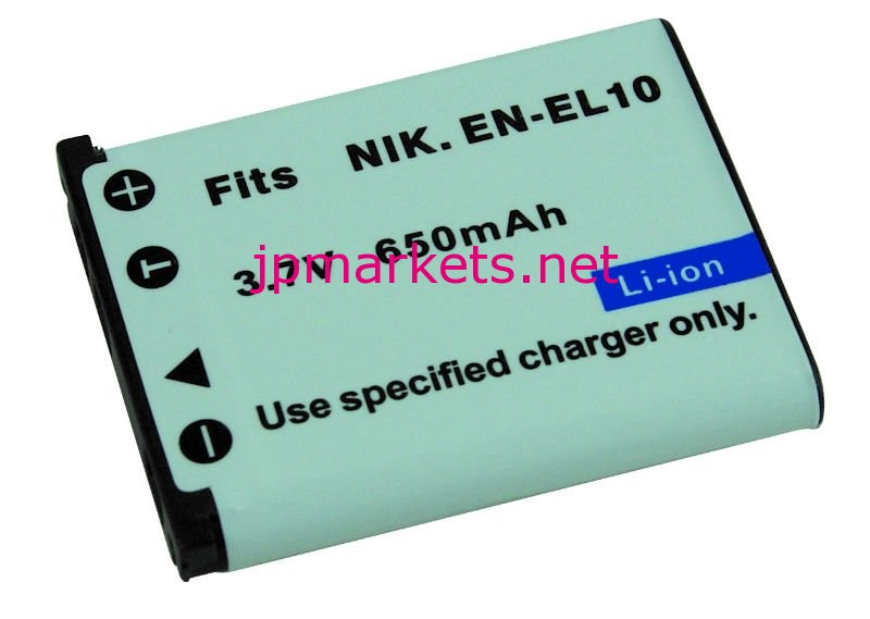ENEL10カメラバッテリー(nikon用)＆交換バッテリー＆セル問屋・仕入れ・卸・卸売り