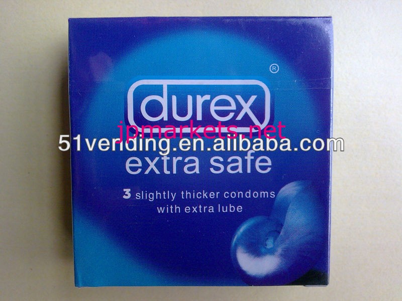 Durexのコンドーム(余分金庫3pcs)問屋・仕入れ・卸・卸売り
