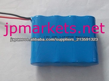 リン酸鉄リチウムLiFePO4のバッテリパック12V2Ahの問屋・仕入れ・卸・卸売り