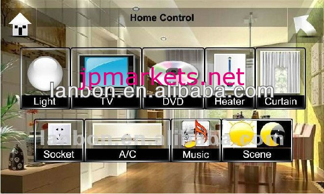 lanbonリモコンのホームオートメーションシステム、 スマートフォン制御問屋・仕入れ・卸・卸売り