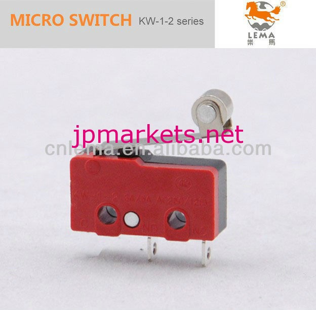Kw-1-22cul、 cccの証明書spstno5aスナップアクション、 3a250vac電気ローラーレバーのマイクロスイッチサブ- ミニチュアスイッチ問屋・仕入れ・卸・卸売り