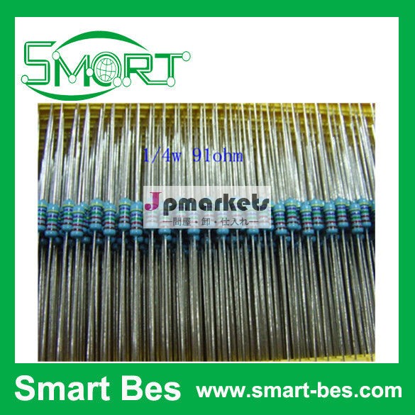 Beshot~~smart〜! 電子部品の抵抗オーム1/4w911％金属皮膜抵抗器問屋・仕入れ・卸・卸売り