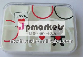 かわいいpp6コンパートメント付きピル? ボックス問屋・仕入れ・卸・卸売り