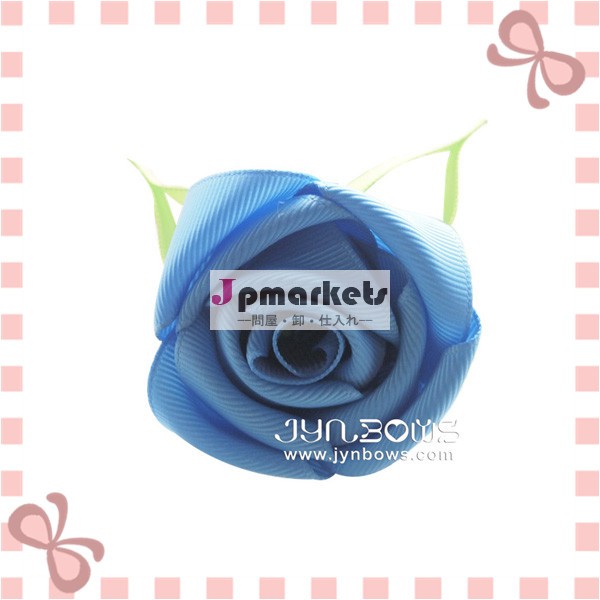 Solid rose Handmaking hairbow-Hair Ribbon for Girls問屋・仕入れ・卸・卸売り