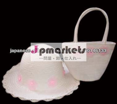 女の子向けの麦わら帽子問屋・仕入れ・卸・卸売り