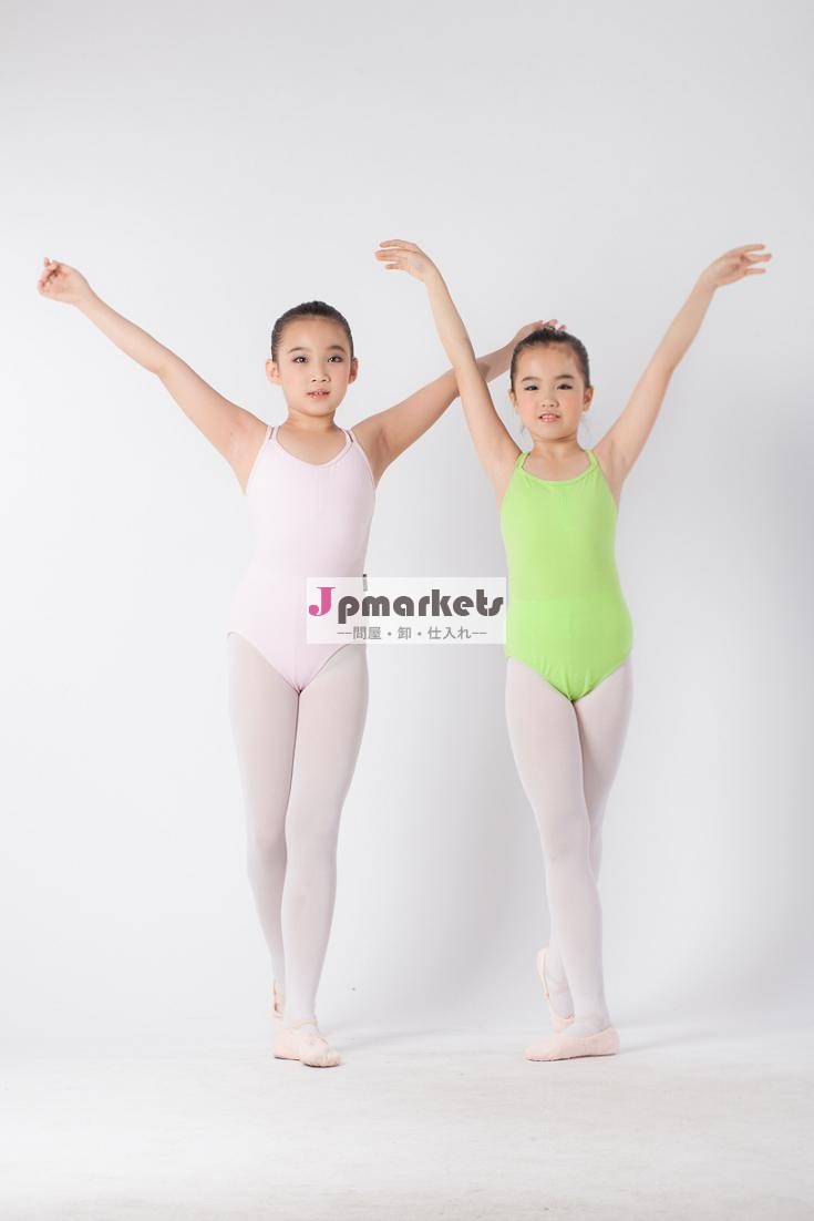 NEWシンプルバレエレオタード(肩紐) 女の子・子供用(キッズ/ジュニア/子ども/こど [OCTAVIA] 6000045問屋・仕入れ・卸・卸売り