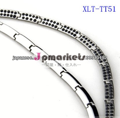 XLT-TT51 2014 ファッションゲルマニウムヘルスケアイオンパワーのネックレスの宝石問屋・仕入れ・卸・卸売り