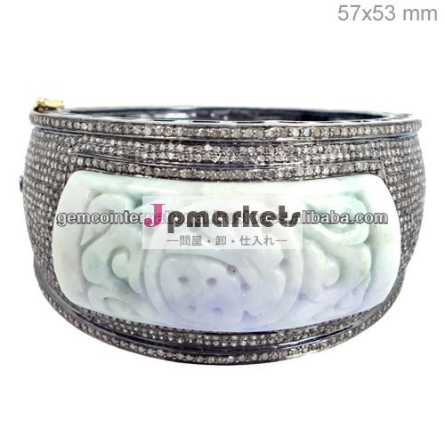 brazaleteconヒスイtalladobrazalete真野y14k専用オロアマリロドプラタesterlina925コンincrustacionesドdiamantes問屋・仕入れ・卸・卸売り