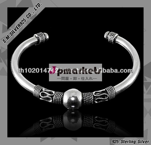 925 sterling silver bangle with oxidize問屋・仕入れ・卸・卸売り