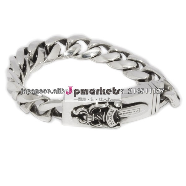 CHROME クロムハーツID Dagger 13Link Classic Chain Bracelet IDダガー13リンククラシックチェーンブレスレット問屋・仕入れ・卸・卸売り