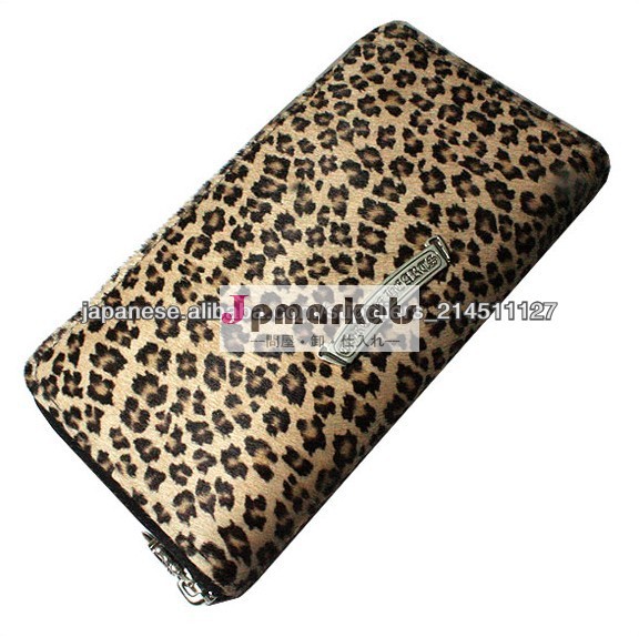 CHROME (クロムハーツ)REC F ZIP#2 /Leopard HOC ラウンドジップウォレット レオパード柄ハラコ問屋・仕入れ・卸・卸売り