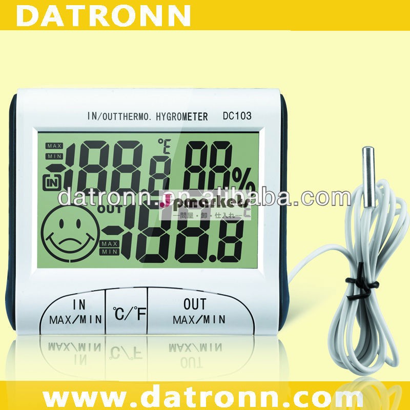 dc103デジタル時計の湿度温度計湿度計問屋・仕入れ・卸・卸売り