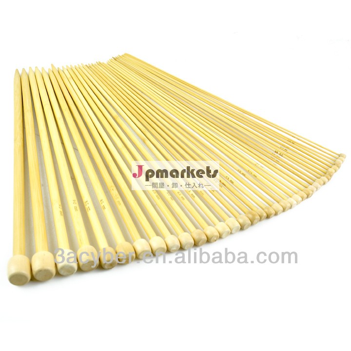 個36炭化竹編み針セットシングルポイントサイズ2mm10mm-問屋・仕入れ・卸・卸売り