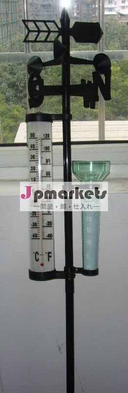 庭の温度計の雨量計との大きな屋外温度計問屋・仕入れ・卸・卸売り