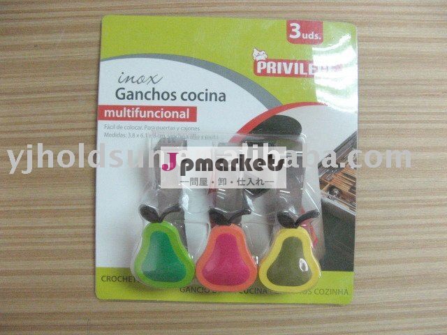 stainess鋼上の装飾されたキャビネットフックセット、 マルチ機能フック問屋・仕入れ・卸・卸売り
