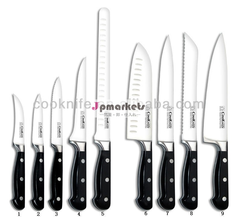 9Pcs Forged Kitchen Knife Set with case問屋・仕入れ・卸・卸売り