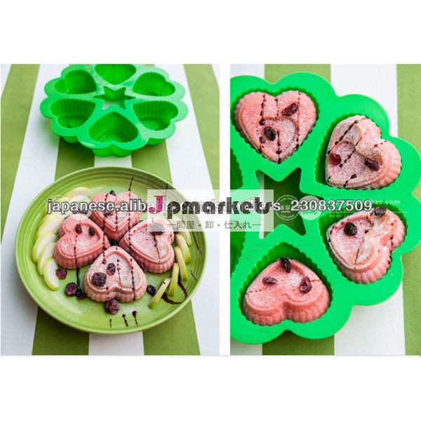 2014ヒットした新しいファッションかわいい食品等級チョコレートモールドシリコーンのケーキ型問屋・仕入れ・卸・卸売り