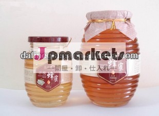 高品質720ml空の蜂蜜のガラス瓶ガラスのフードジャー問屋・仕入れ・卸・卸売り