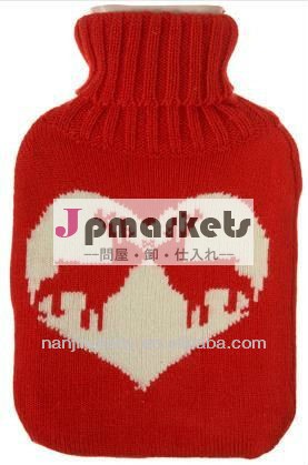 クリスマスホット水ボトルカバーニット問屋・仕入れ・卸・卸売り