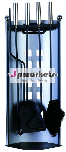 ステンレス鋼ハンドルとスライバ暖炉ツールパネル問屋・仕入れ・卸・卸売り