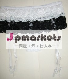 白と黒、 非常にセクシーなレースのtバックstrumpfbandガーターベルトスカート問屋・仕入れ・卸・卸売り
