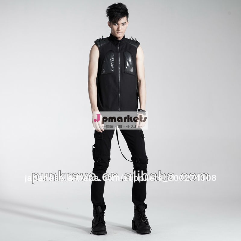 パンクレイブy-441mant- シャツ/dactory付きベスト卸売価格問屋・仕入れ・卸・卸売り