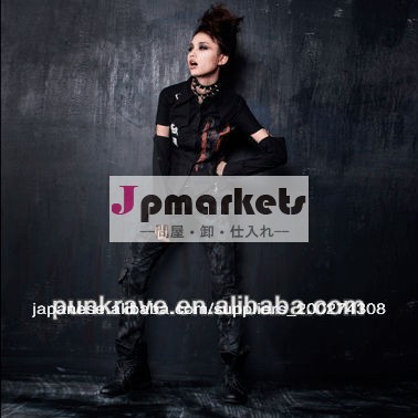 ゴスロックパンツpunkrave/が付いているズボンk-106印刷とし、 卸売価格問屋・仕入れ・卸・卸売り