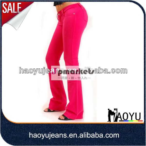 新しいデザインすべて新しいスタイルのファッションジーンズデニムジーンズの女の子のジーンズ刺繍ボリビアで( hyw1143)問屋・仕入れ・卸・卸売り