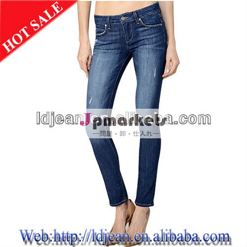 最新のデザイン安いフラグ2014年stocklot七面鳥のスタイルのパンツ女性のジーンズ、 スキニージーンズデニム( ldf12)問屋・仕入れ・卸・卸売り