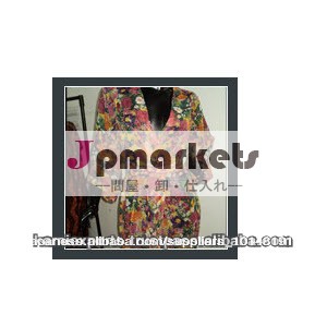 kaftansのローブでプリント生地シフォンでタイのローブバスビーチウェアkaftans長い長いプリントkaftans女性のprin服花柄問屋・仕入れ・卸・卸売り