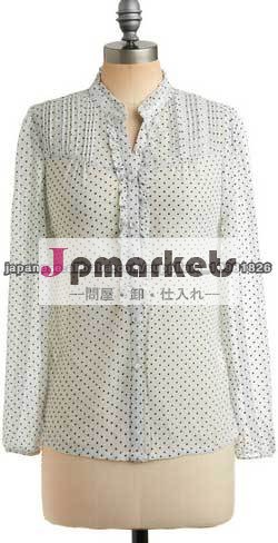 女性のプリーツシャツ問屋・仕入れ・卸・卸売り