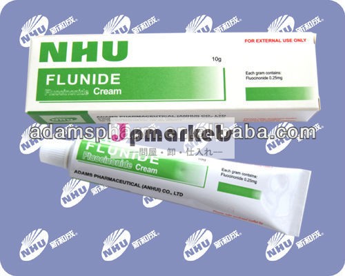 Flunideクリーム( クリームfluocinonid、 1g: 0.25mg、 10g、 20グラム)、 皮膚の軟膏問屋・仕入れ・卸・卸売り