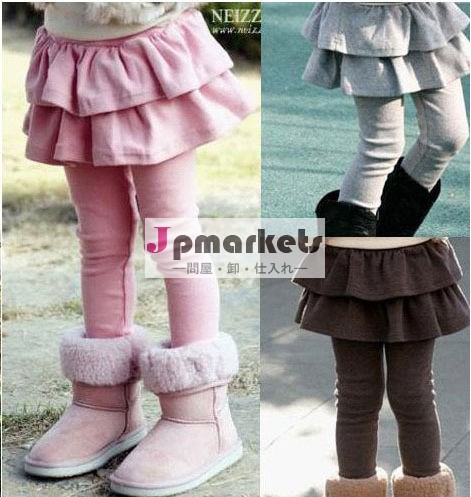 美しいデザインの太い2014年春純粋な綿の子供のレギンス/の子供服問屋・仕入れ・卸・卸売り