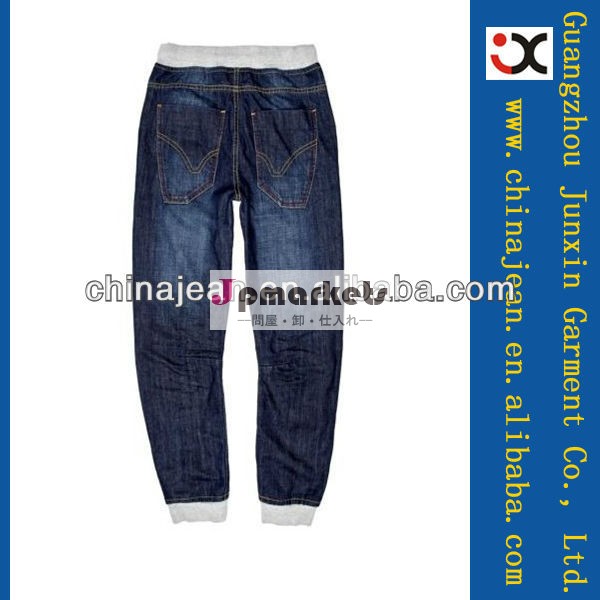高品質の子供のジーンズのジーンズの子供たちjxk31006リボンウエスト問屋・仕入れ・卸・卸売り