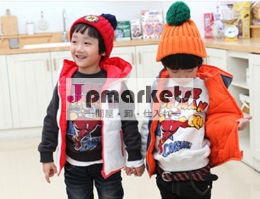 冬/秋の子供安いチョッキを新しいファッションwaistcoats問屋・仕入れ・卸・卸売り