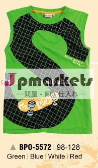 Glo- ストーリーパターンの子供ベストトップス問屋・仕入れ・卸・卸売り
