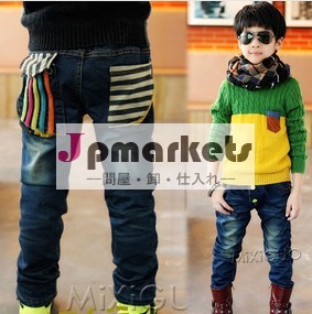 2013暖かい冬のファッションの男の子のジーンズ問屋・仕入れ・卸・卸売り