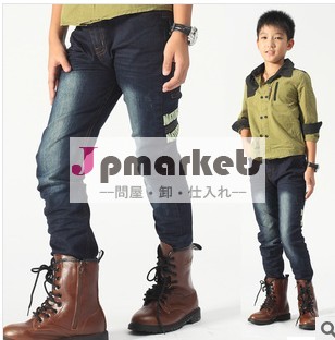 2013暖かい冬のファッションの男の子のジーンズ問屋・仕入れ・卸・卸売り