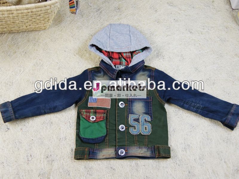 新しいファッションデザインの子供服2013子供たちの子供のジャケット問屋・仕入れ・卸・卸売り
