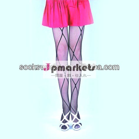 女性セクシーな黒タイツのストッキングスーパースリム格子縞のファッション薄手のストッキング問屋・仕入れ・卸・卸売り