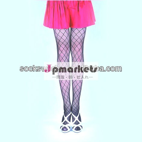女性セクシーな黒ストッキングストッキングナイロンスパンデックスタイツタイトダイヤモンドネット問屋・仕入れ・卸・卸売り