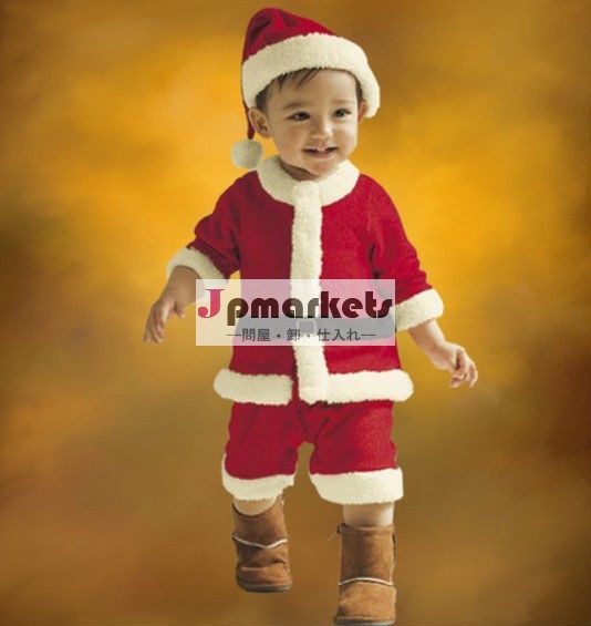 クリスマススタイルの長い袖の綿赤ちゃんの男の子のための赤ん坊の衣服問屋・仕入れ・卸・卸売り