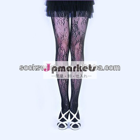 バラプリントメッシュのストッキングレギンスタイツ高品質のストッキングの花問屋・仕入れ・卸・卸売り